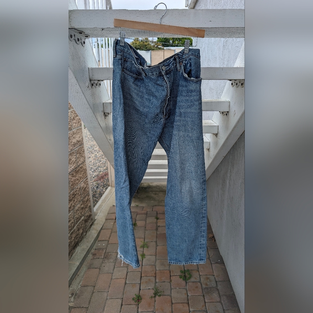 90's pinch waist jeans